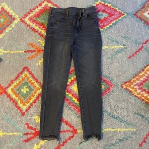 black super stretch jeans from American Eagle